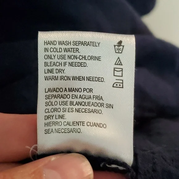 Bila Navy Embroidered Top XXL - Picture 6 of 7